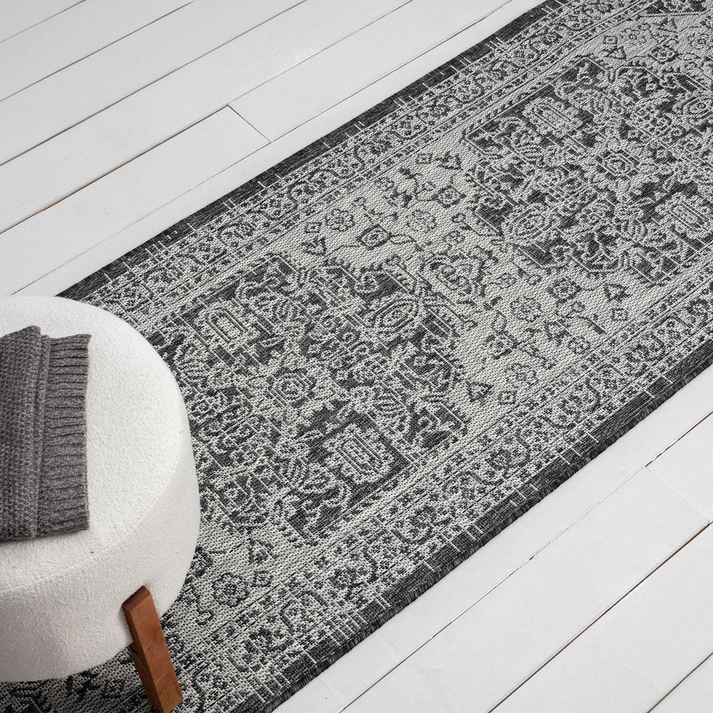 Alfresco 424 Slate Hallway Runner