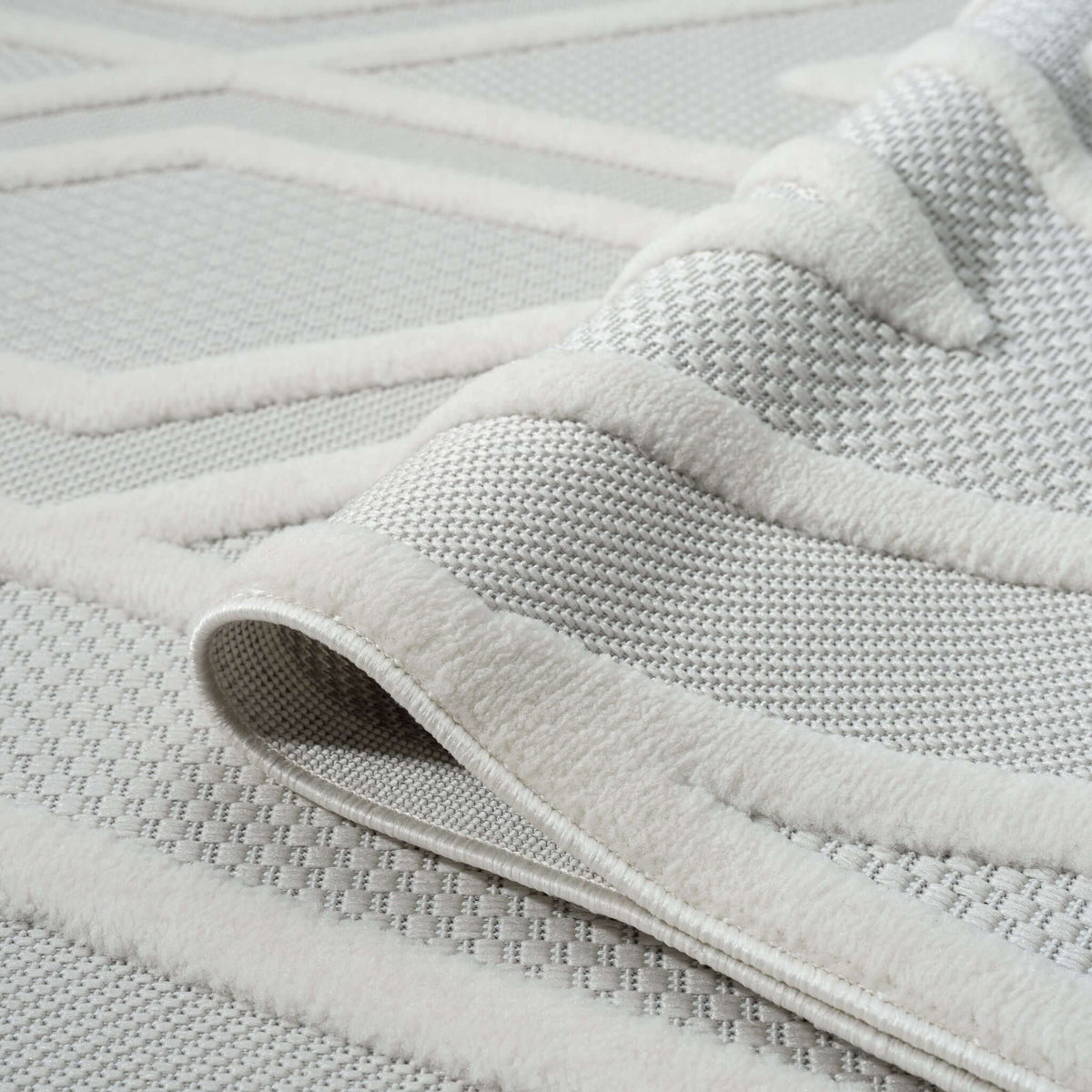Calm 418 Frost Turkish Rug