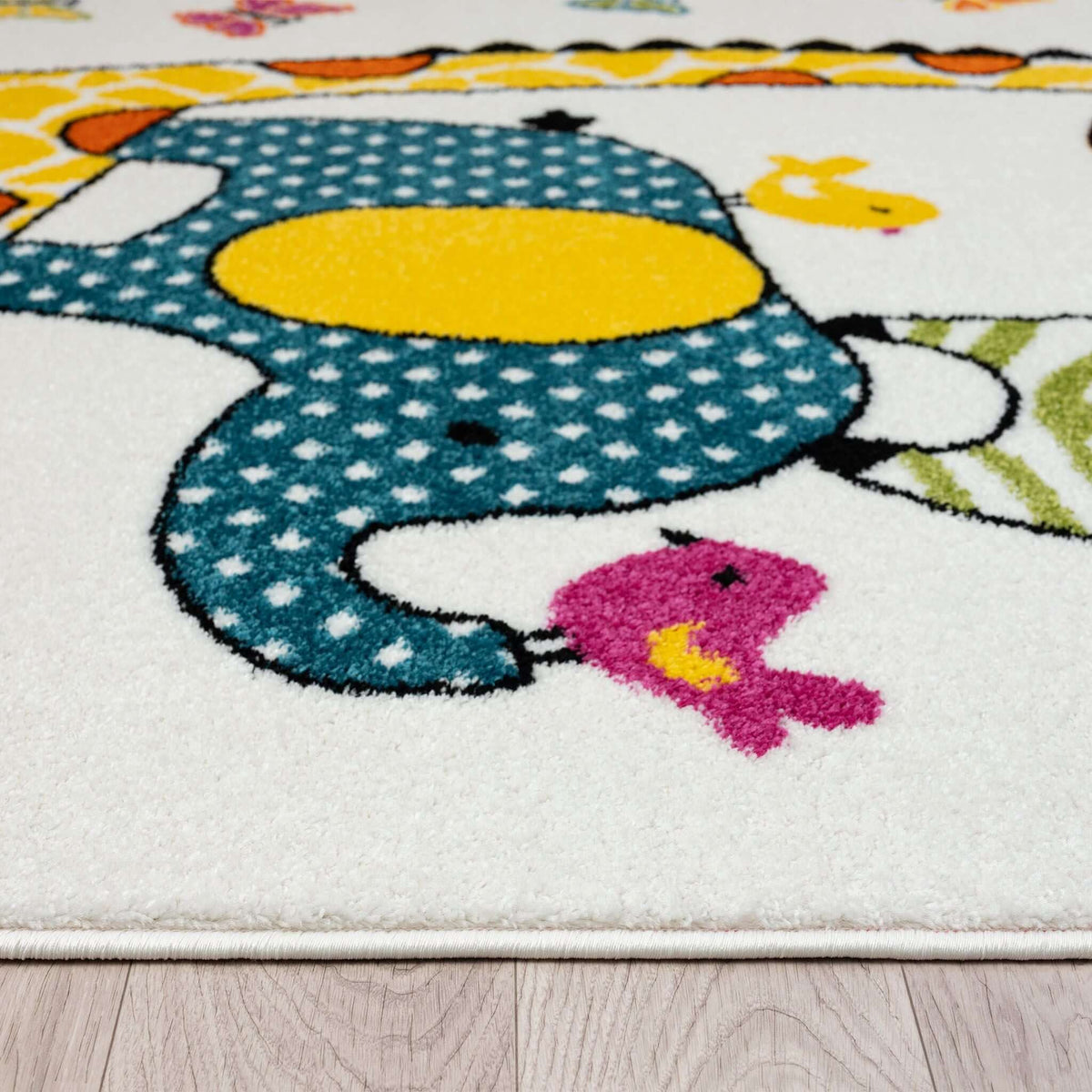 Kidszone 586 Cream Turkish Rug