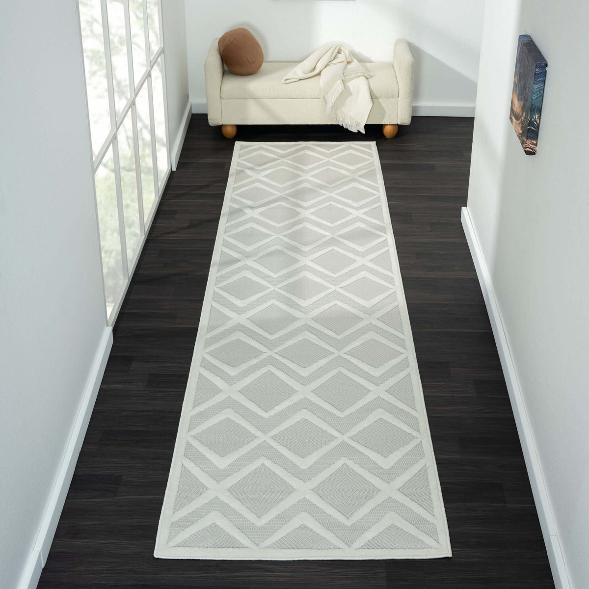 Calm 417 Pearl Hallway Runner