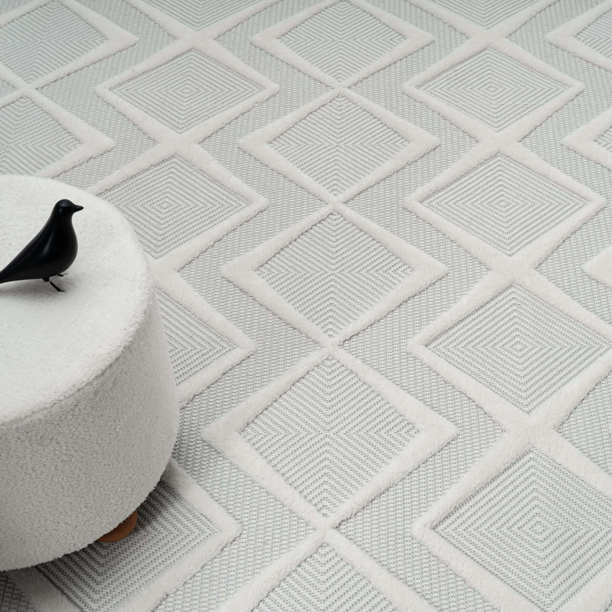 Calm 417 Pearl Turkish Rug