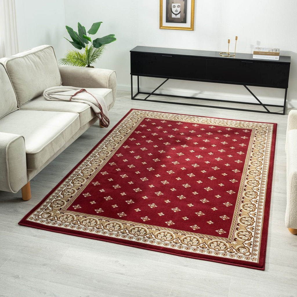 Royal 525 Red Traditional Turkish Rug