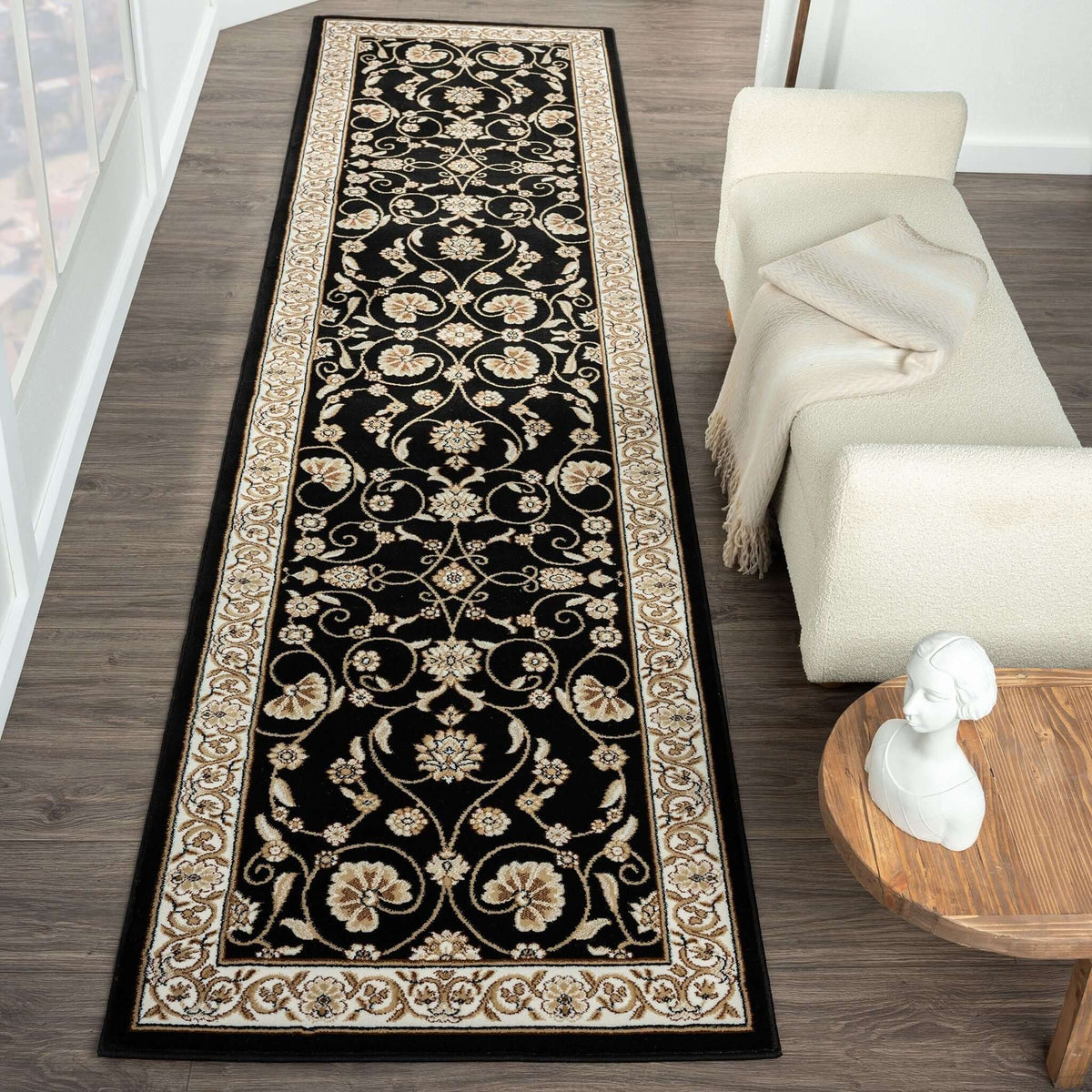 Estate 512 Black Hallway Runner