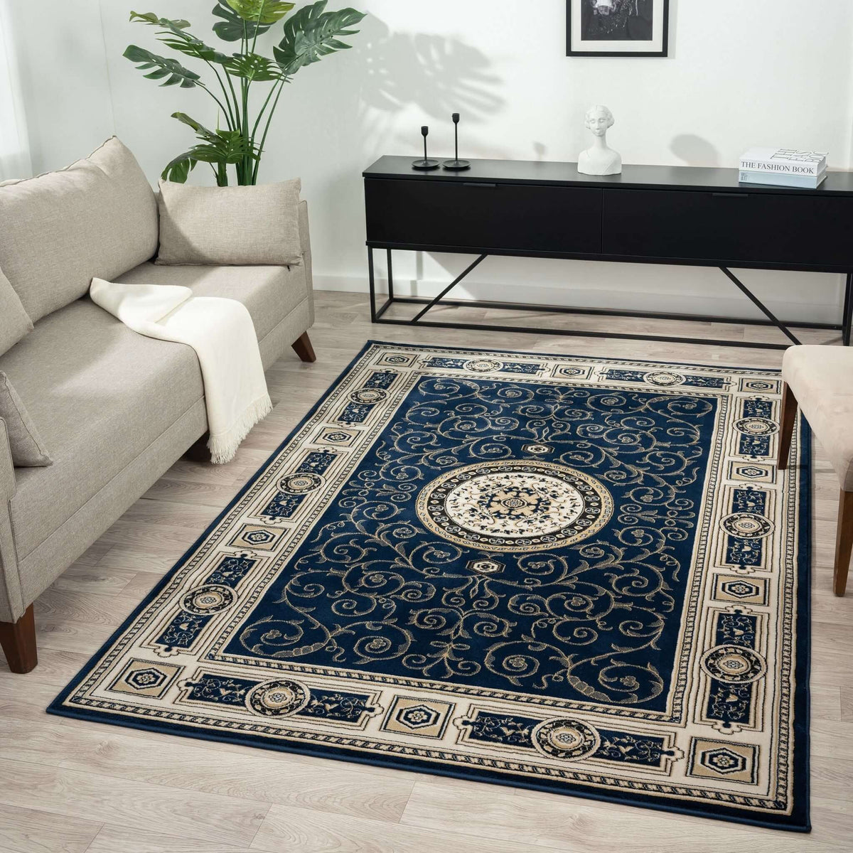 Estate 511 Navy Turkish Rug