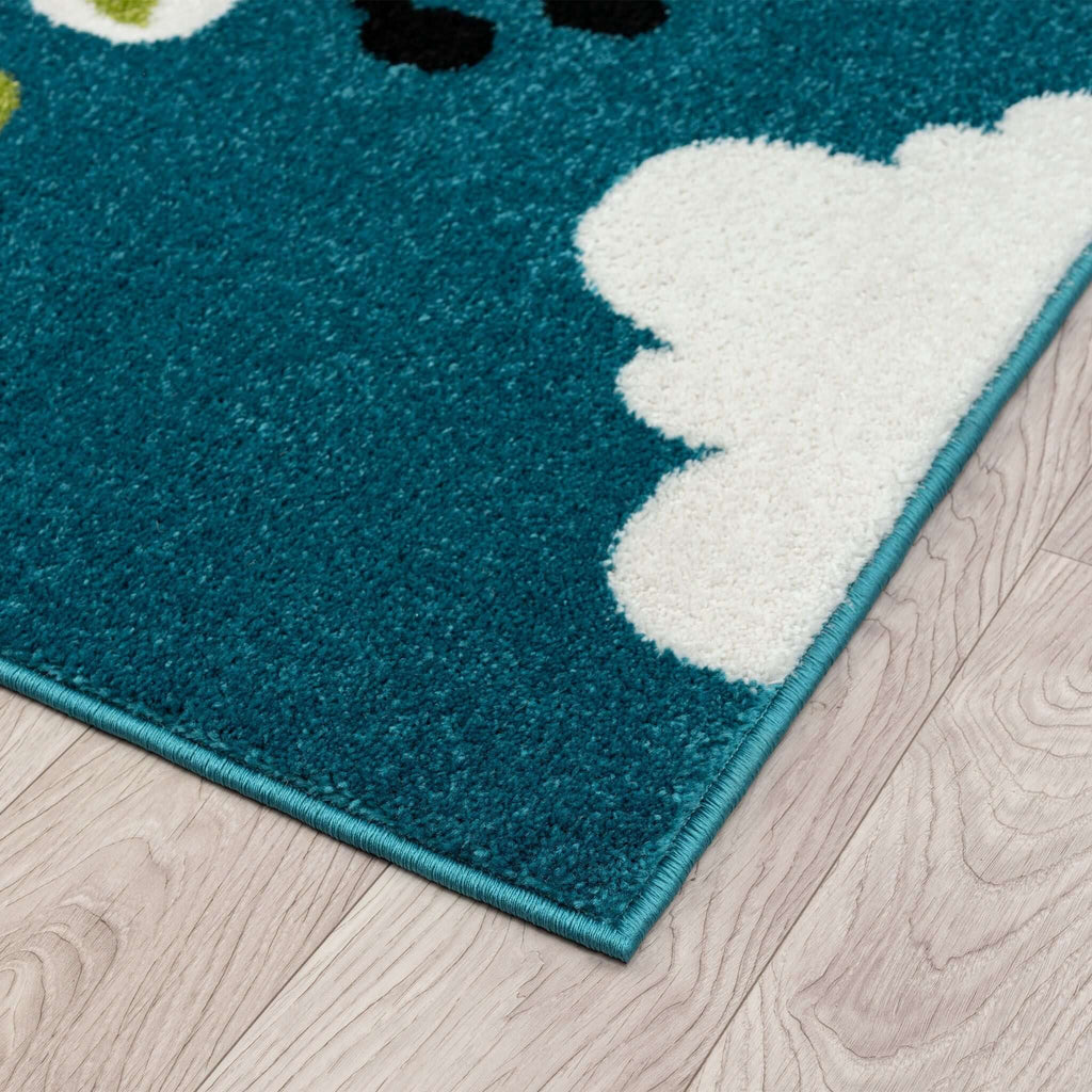 Kidsville 572 Blue Turkish Rug