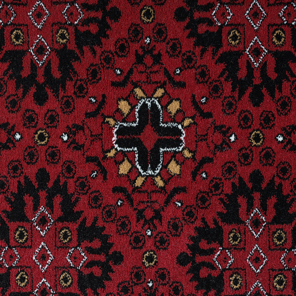 Royal 521 Red Traditional Hallway Runner