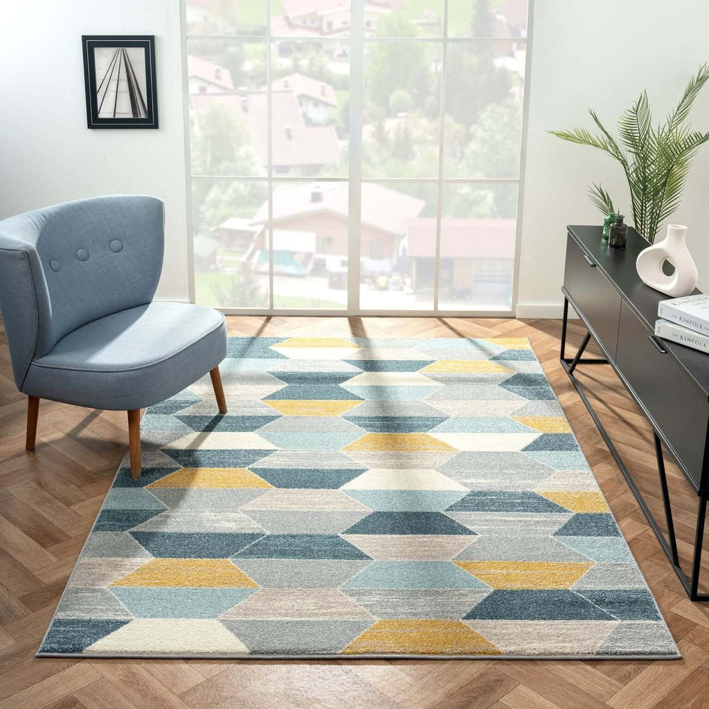 Canyon 514 Multi Turkish Rug