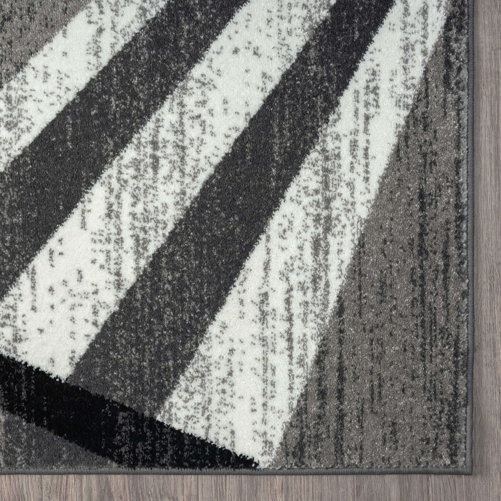 Adore 2317 Grey Hallway Runner