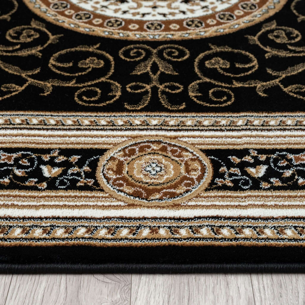 Estate 511 Black Turkish Rug