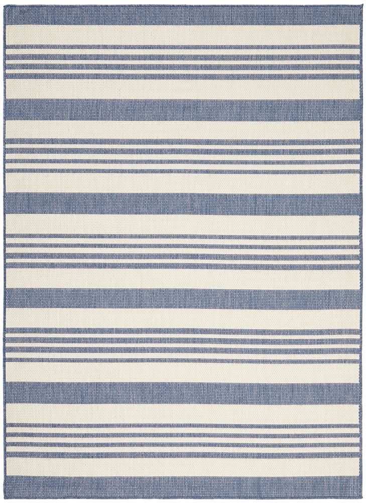 Portara Alvi Blue Outdoor Rug