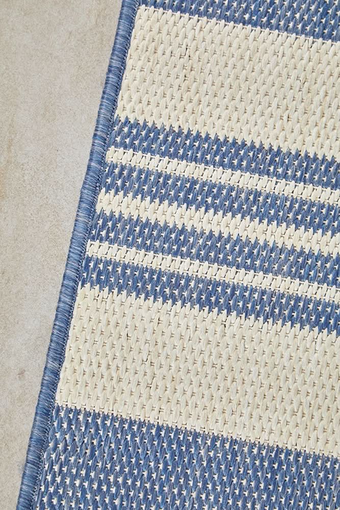 Portara Alvi Blue Outdoor Rug