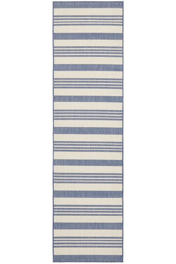 Portara Alvi Blue Outdoor Rug
