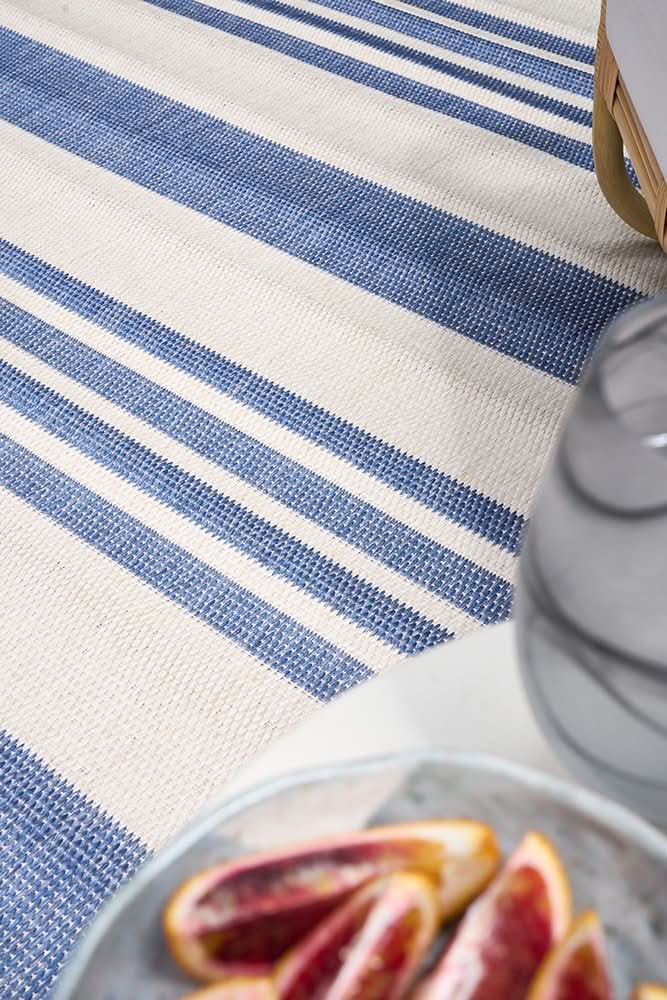 Portara Alvi Blue Outdoor Rug