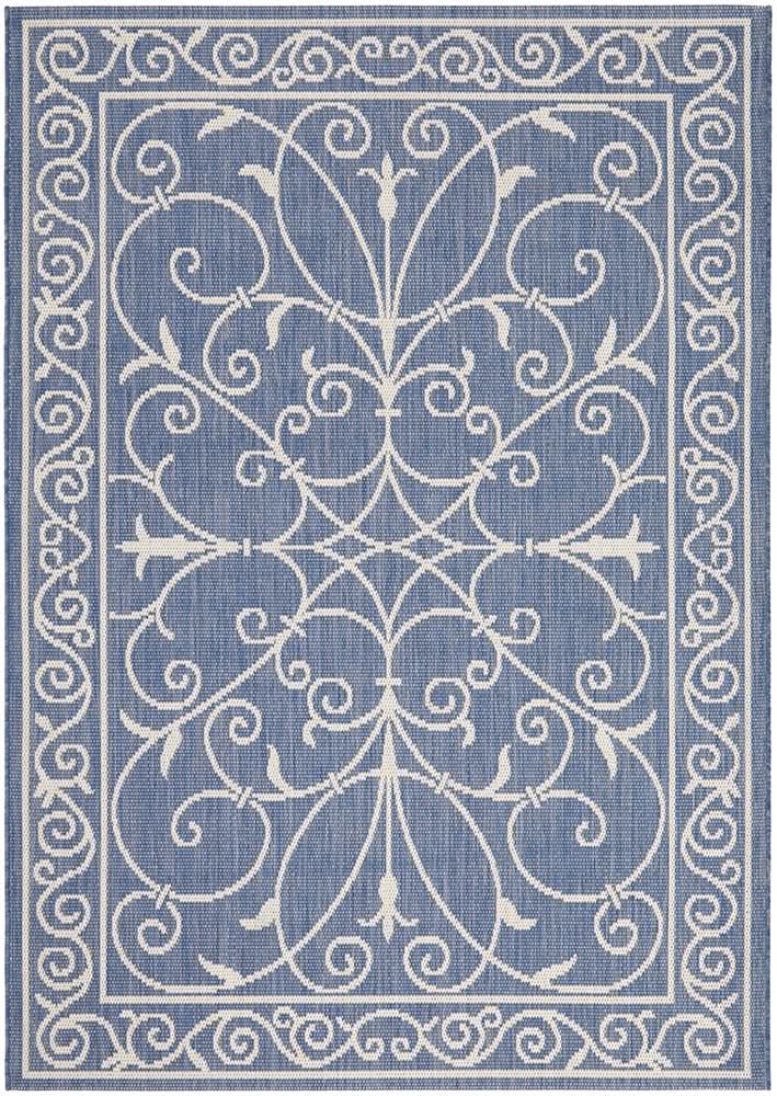 Portara Romy Blue Outdoor Rug