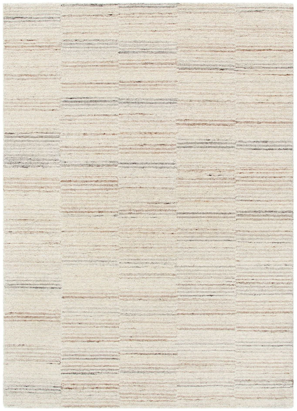 Praia Lines Natural Wool Rug wool rug – main product image