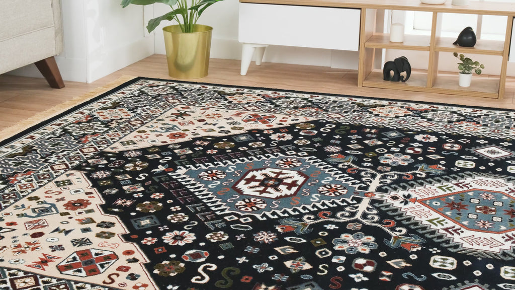 Asaryun Rugs H4320A Turkish Rug Navy
