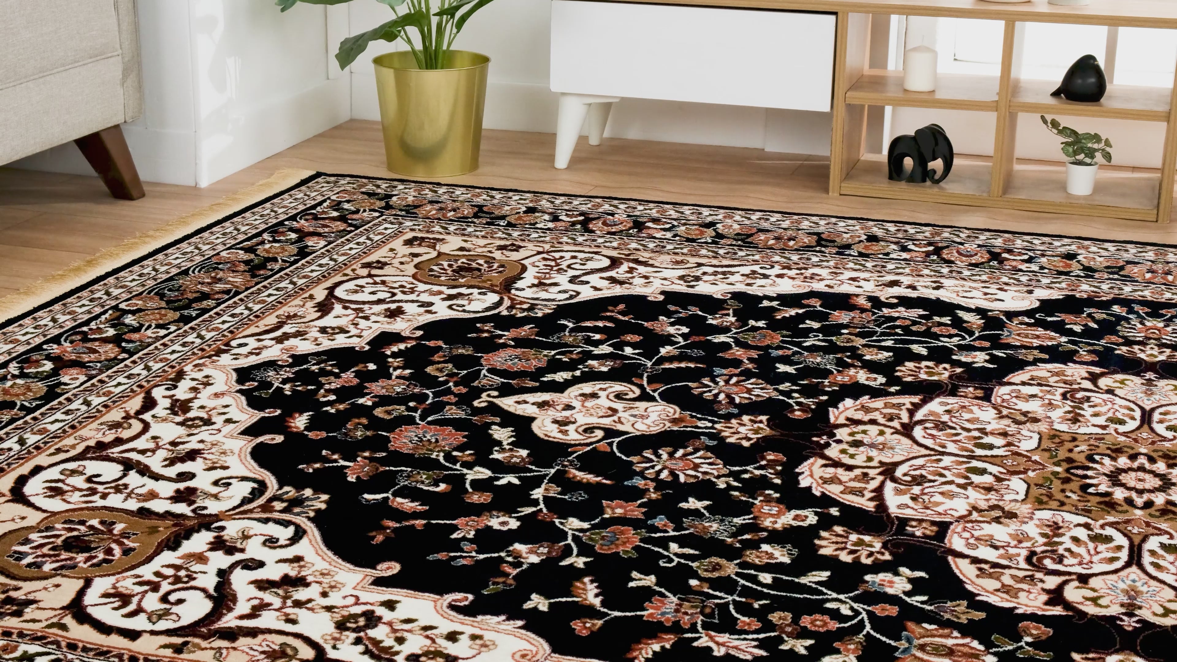 Asaryun Rugs H3846A Turkish Rug Navy