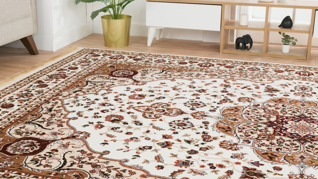 Asaryun Rugs H3846A Cream-Cream