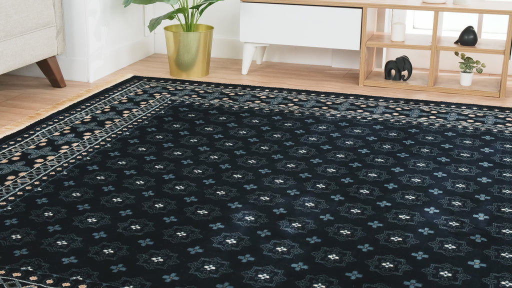 Asaryun Rugs H3990A Turkish Rug Navy