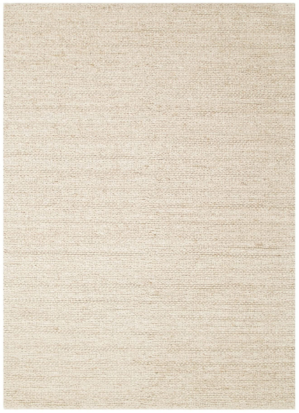 Privilege 001 Wool Rug Beige wool rug – main product image