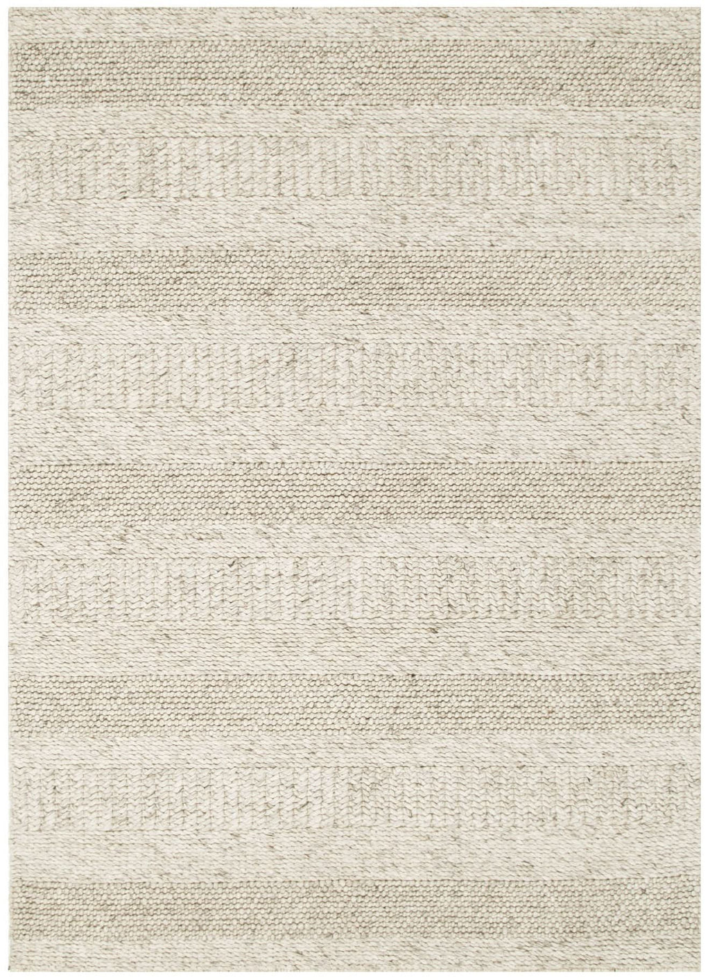 Privilege 002 Wool Rug Grey wool rug – main product image