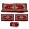 Red Palace Arabic sofa covers only – four-piece set without foam