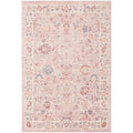 Revive Amira Pink machine washable rug – view 1