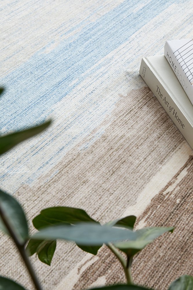 Revive Brody Tan machine washable rug – view 3