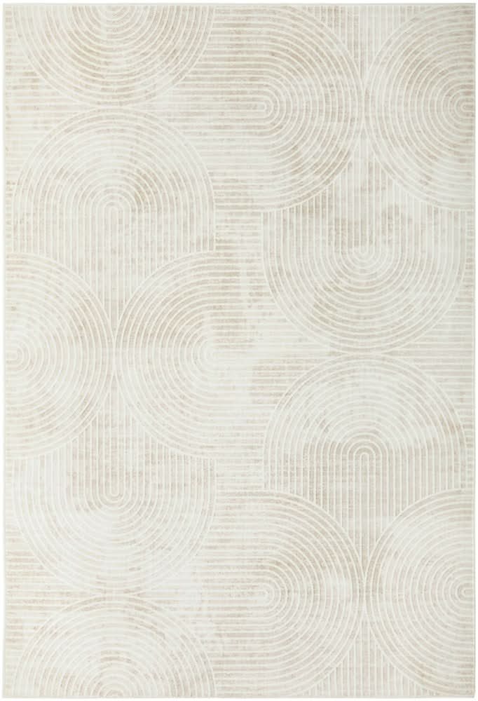 Revive Byron Natural machine washable rug – view 1