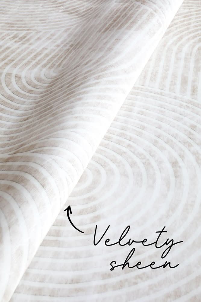 Revive Byron Natural machine washable rug – view 7