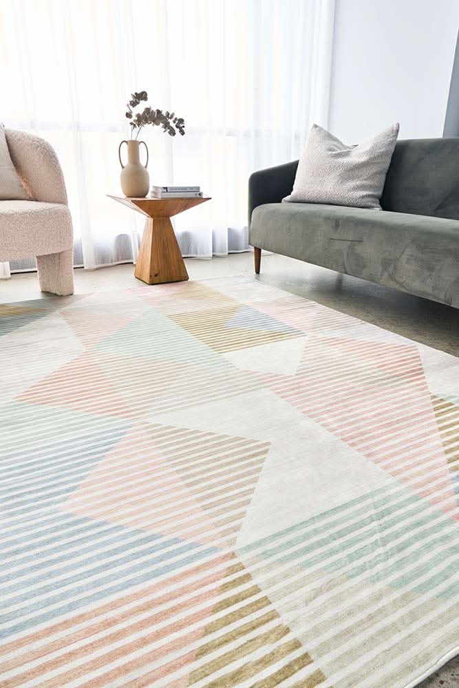 Revive Dali Pastel machine washable rug – view 2