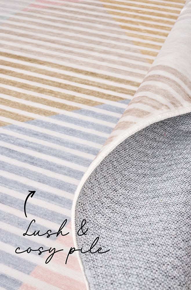Revive Dali Pastel machine washable rug – view 6