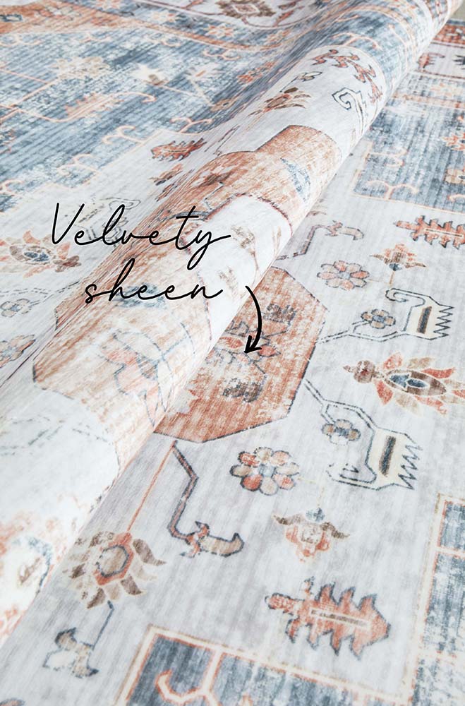 Revive Dawn Putty machine washable rug – view 5