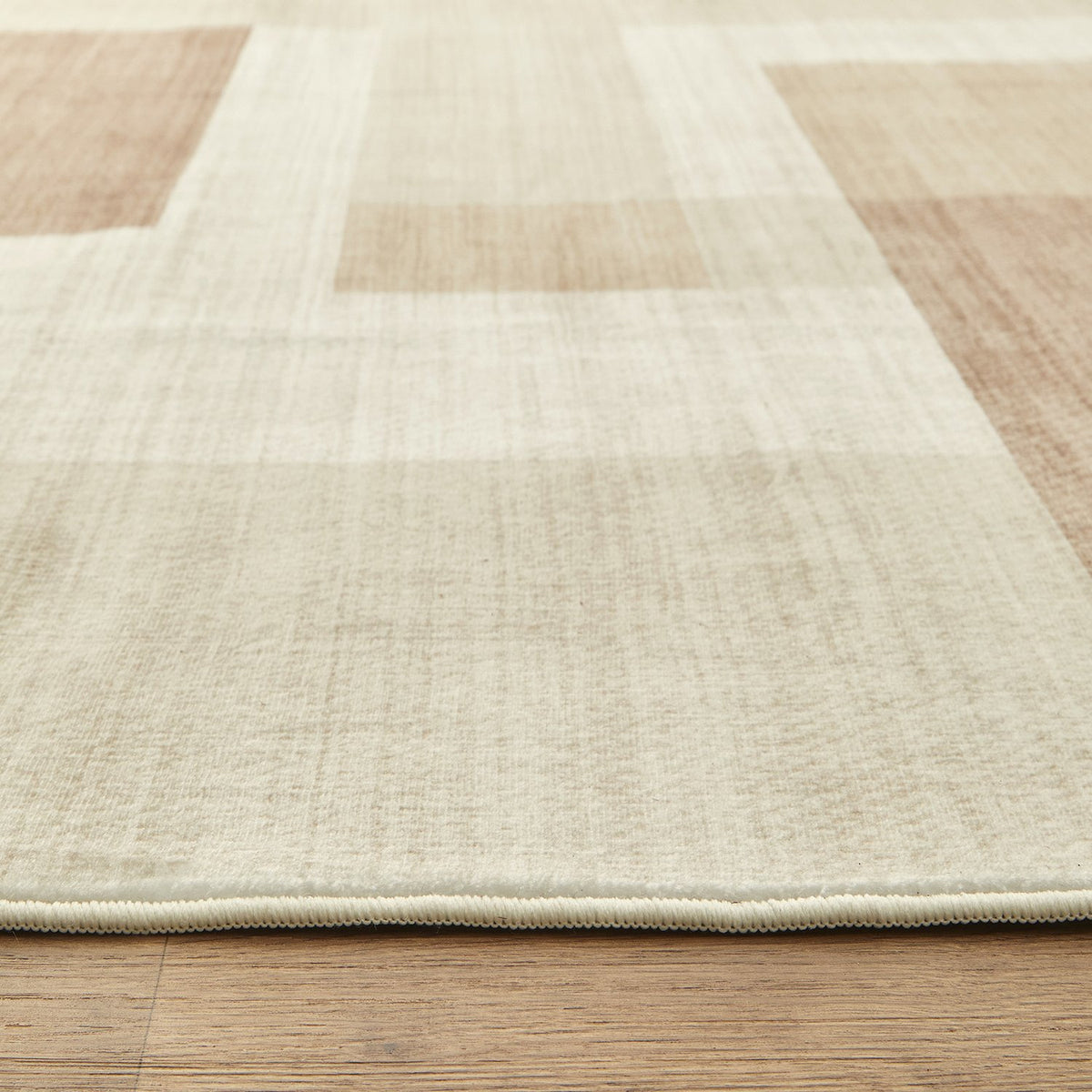 Revive Jaye Beige machine washable rug – view 3