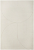 Revive Jett Natural machine washable rug – view 1