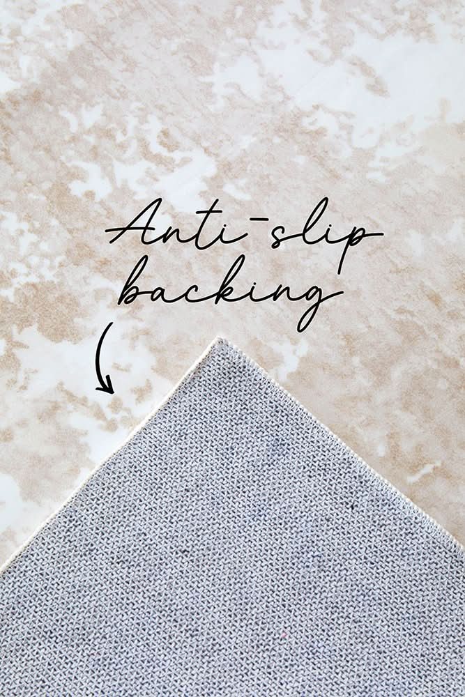 Revive Kacie Natural machine washable rug – view 5
