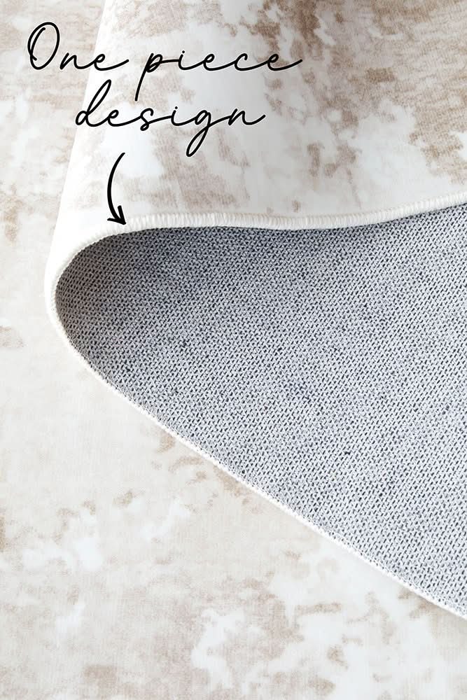 Revive Kacie Natural machine washable rug – view 6