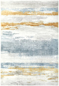 Revive Kyle Blue machine washable rug – view 1