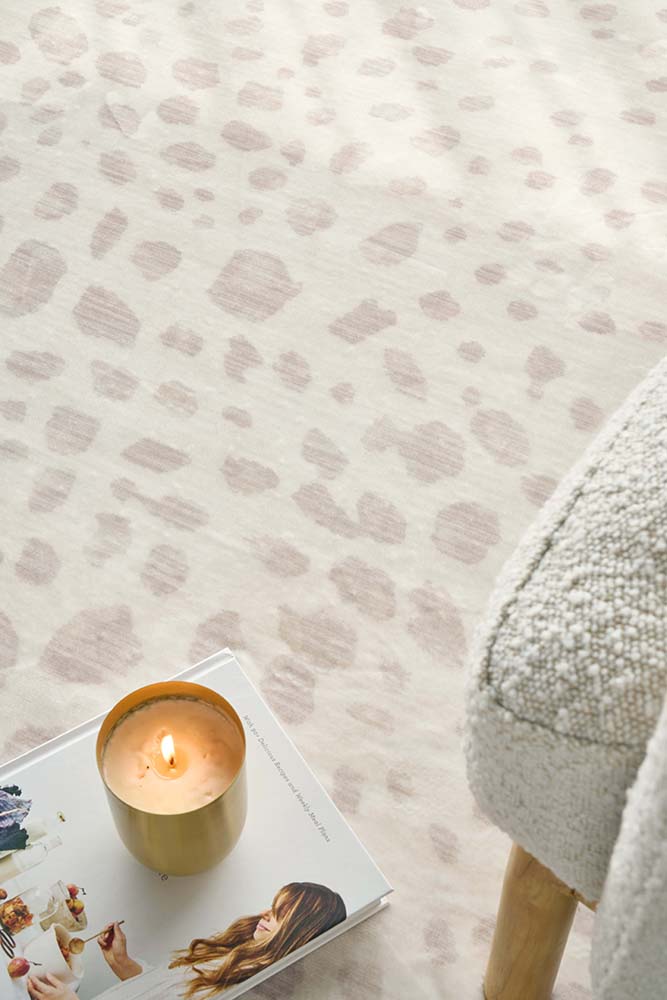 Revive Mila Natural machine washable rug – view 3
