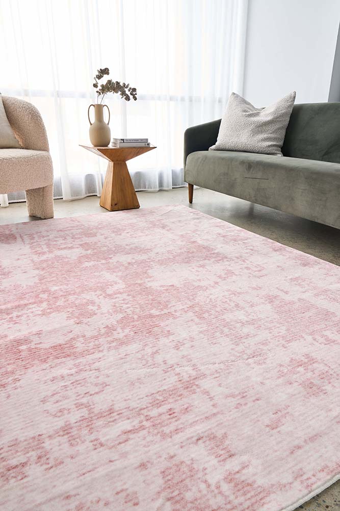 Revive Muse Blush machine washable rug – view 2