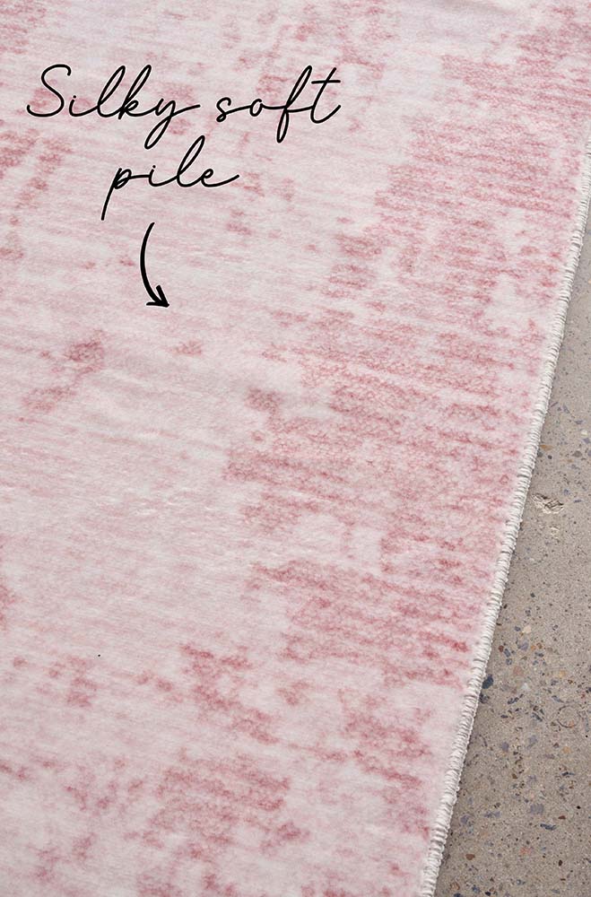Revive Muse Blush machine washable rug – view 4