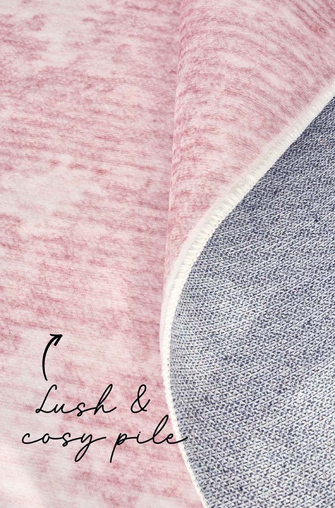 Revive Muse Blush machine washable rug – view 6