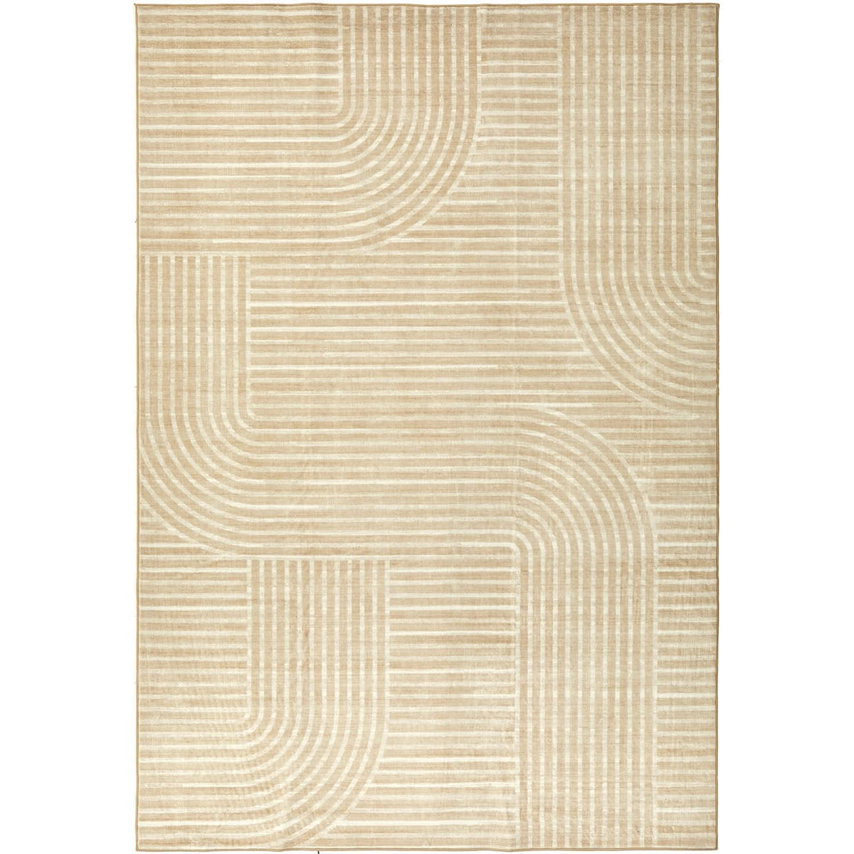 Revive Myla Natural machine washable rug – view 1