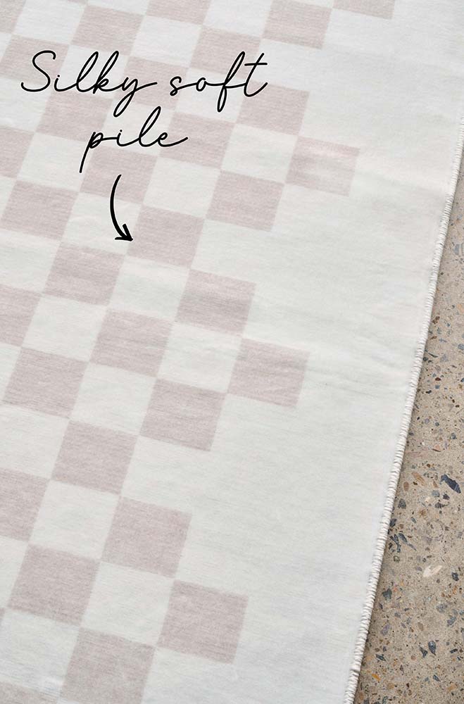 Revive Toshi Natural machine washable rug – view 4