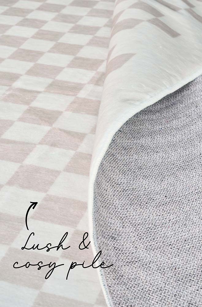 Revive Toshi Natural machine washable rug – view 6