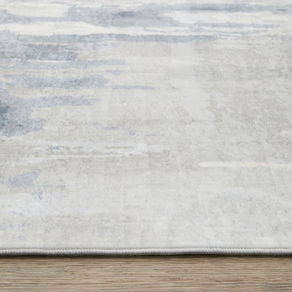 Revive Yari Blue machine washable rug – view 3
