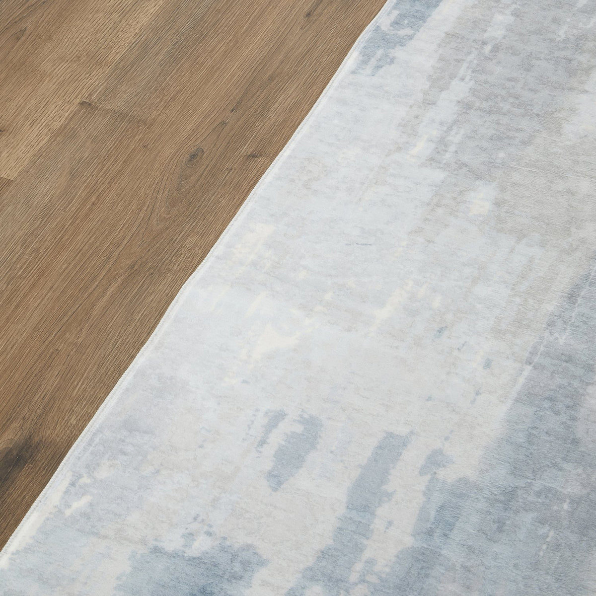 Revive Yari Blue machine washable rug – view 4