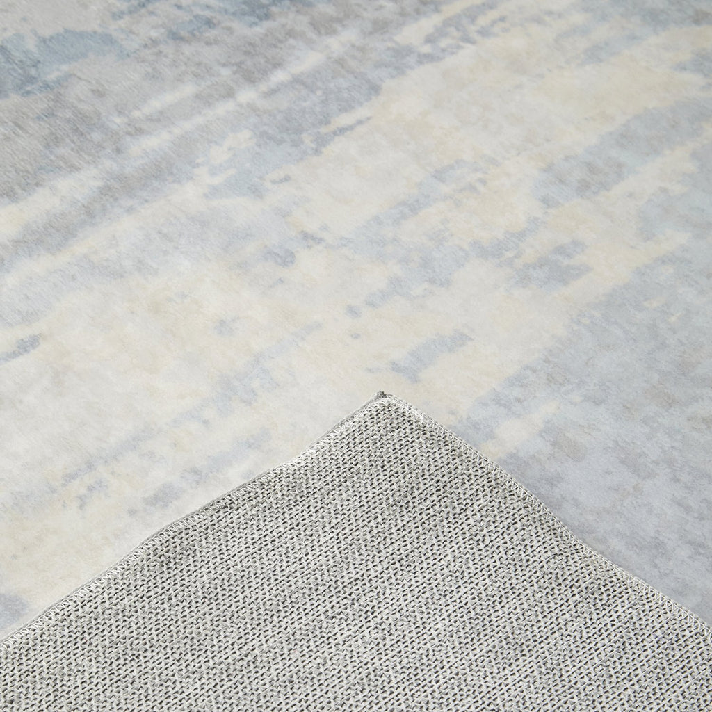 Revive Yari Blue machine washable rug – view 8