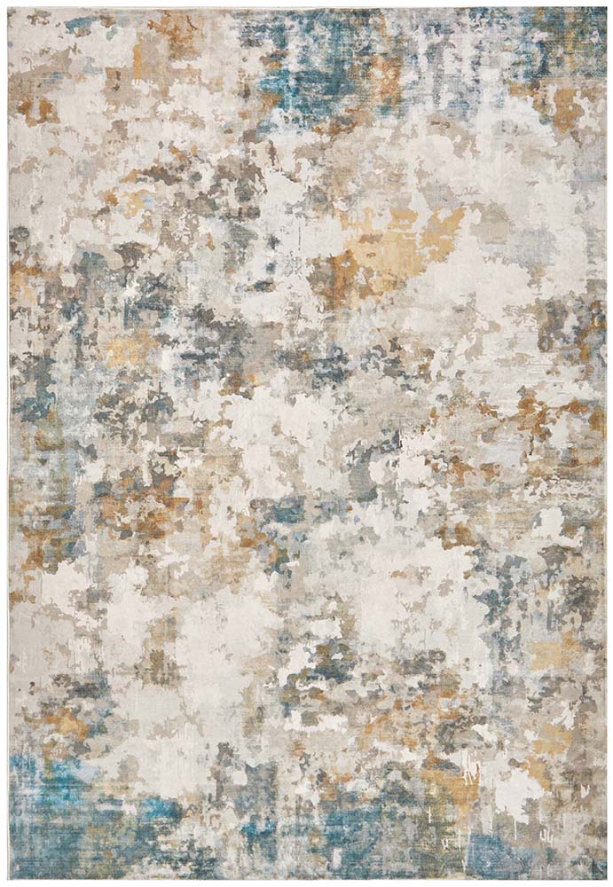 Revive Zane Marine machine washable rug – view 1