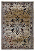 Sahara 892 Beige Turkish Rug, full rug view